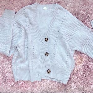 GARAGE oversized cardigan